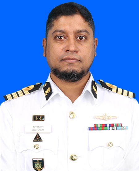 PP With Uniform- Capt Julhash Sir